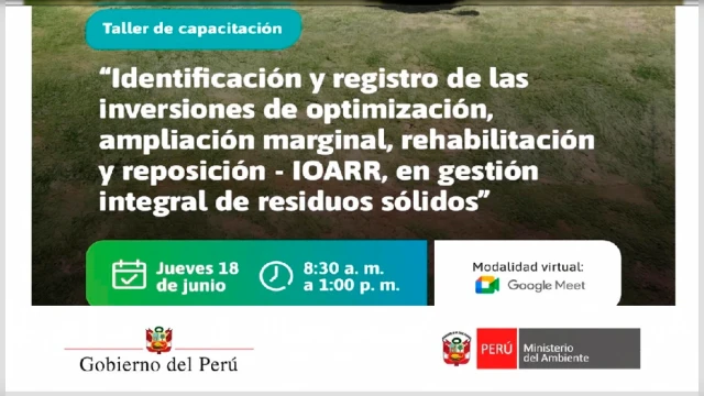 Taller virtual - Identificación y registro de las inversiones de optimización, ampliación marginal, rehabilitación