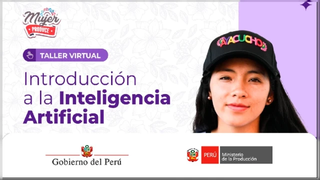  Webinar online - "#Introducción a la Inteligencia Artificial" Ministerio de la Producción del Perú