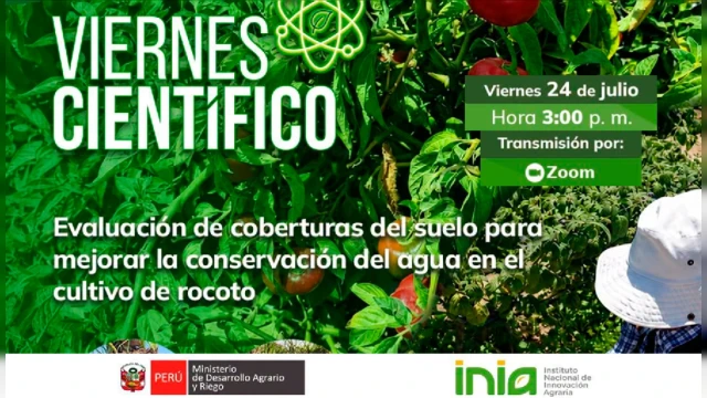Capacitación - "Evaluación de coberturas del suelo para la conservación del agua en el cultivo de rocoto"