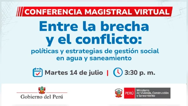 Conferencia virtual - "Entre la brecha y el conflicto" Ministerio de Vivienda