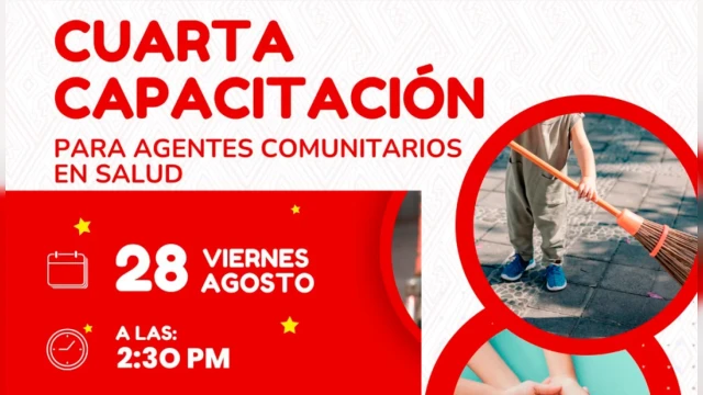Capacitación presencial - "Cuarta capacitación para agentes comunitarios en salud"