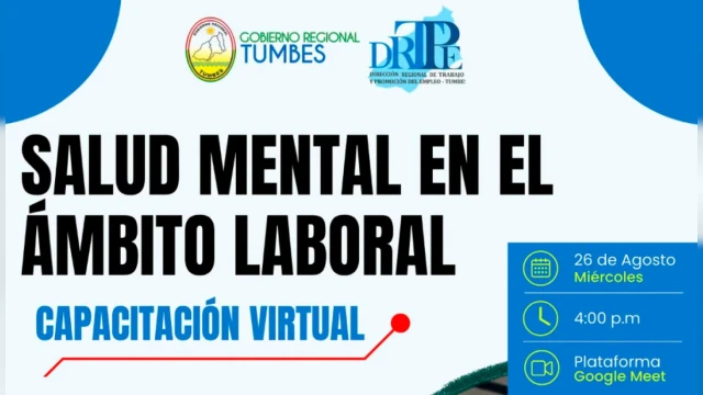 Capacitación virtual - "Salud mental en el ámbito laboral"  