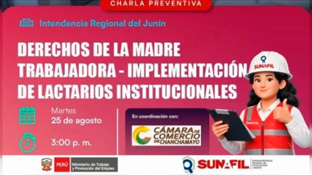 Conferencia virtual gratis - "Madres Trabajadoras: Conoce tus Derechos" SUNAFIL