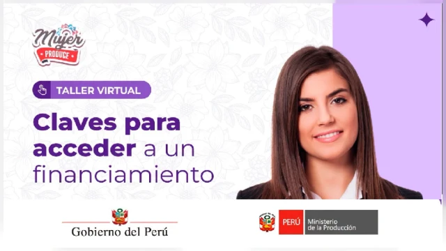 Taller virtual - "Claves para acceder a un financiamiento" Ministerio de la Producción (PRODUCE)