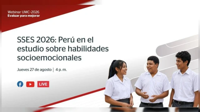 Webinar online - "Webinar UMC-2026 Evaluar para mejorar" Medición de la Calidad de los Aprendizajes
