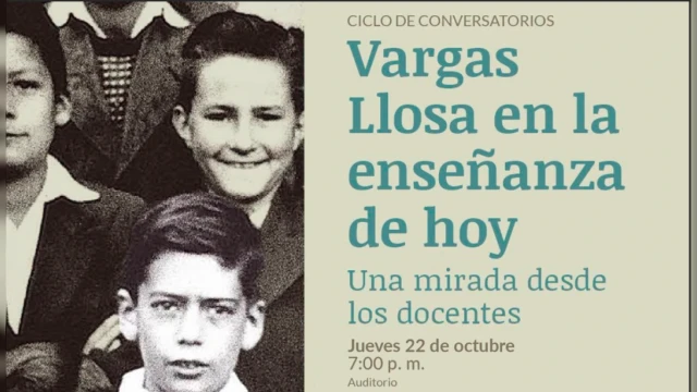 Charla presencial - "Vargas Llosa en la enseñanza de hoy" Casa de la Literatura Peruana