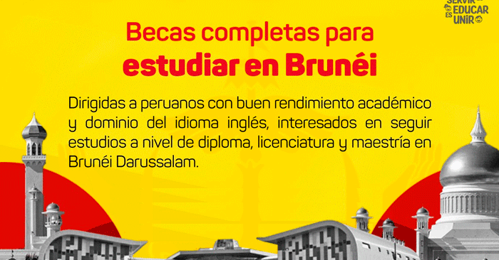 Becas para estudiar en Brunei 2025 - Becas para peruanos