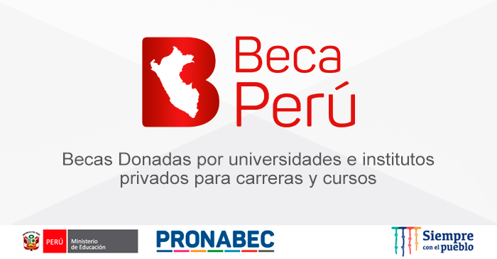 Beca Perú - Convocatoria 2025 Pronabec segundo momento