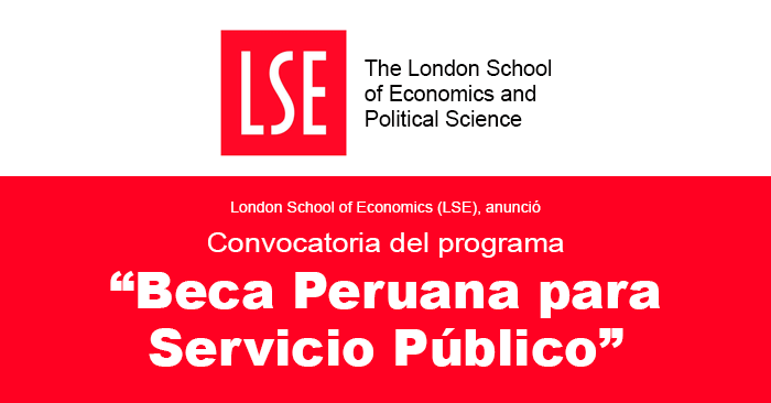 Beca Peruana para Servicio Público - Convocatoria 2023 LSE