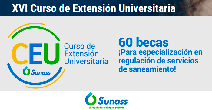 Becas CEU SUNASS 2023 - Curso de Extension Universitaria