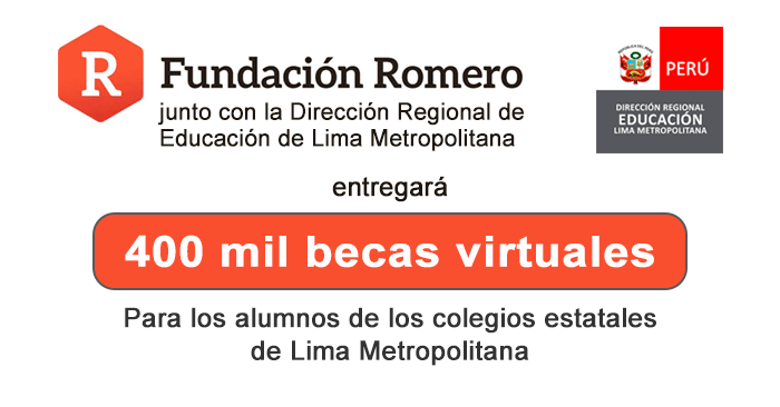 Becas virtuales de capacitación de la Fundación Romero - Convocatoria 2022