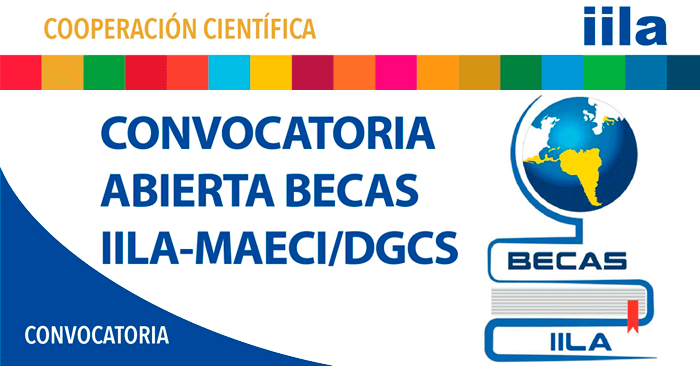 Becas IILA MAECI/DGCS - Convocatoria 2023