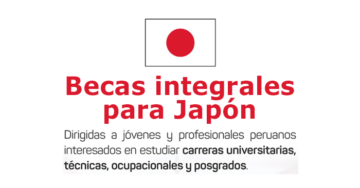 Becas para estudiar en Japón 2023 - Becas para peruanos