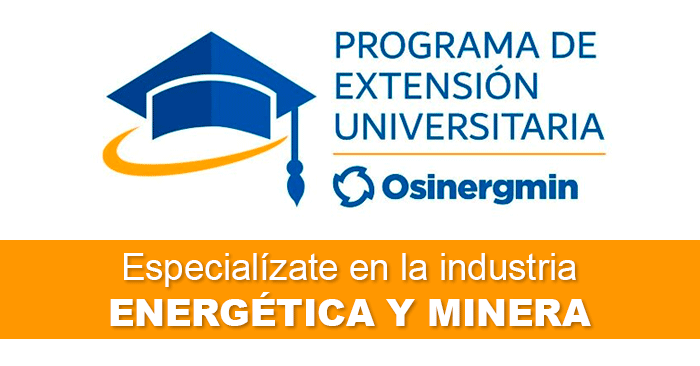 Becas Osinergmin: Programa de Extensión Universitaria PEU