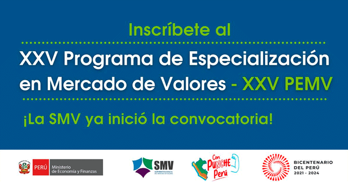  Becas SMV - Proceso de Admisión XXV PEMV