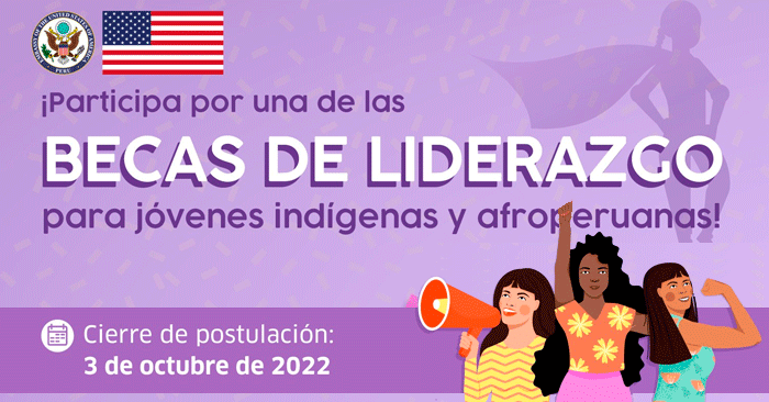 Becas de Liderazgo para Jóvenes Indígenas y Afroperuanas - SUSI 2023