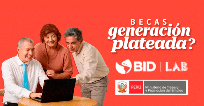 Becas Generación Plateada: Cursos virtuales gratis para mayores de 50 años