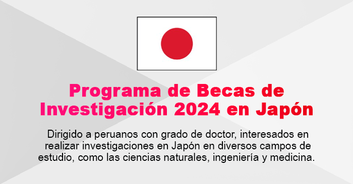 Becas Matsumae 2024 - Becas de Investigación en Japón