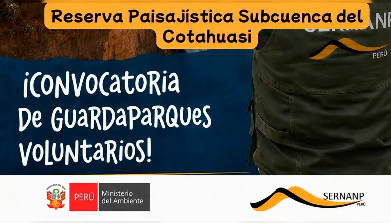 Programa de Guardaparques Voluntarios de la RP Subcuenca del Cotahuasi