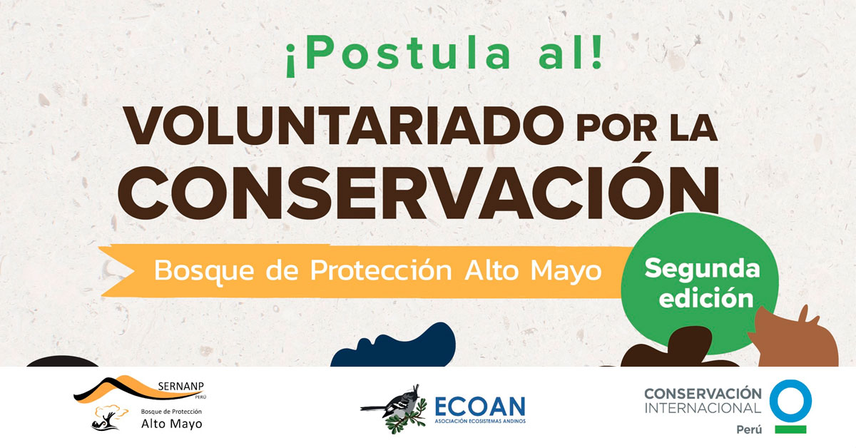  Programa de Voluntariado por la Conservación del Bosque de Protección Alto Mayo