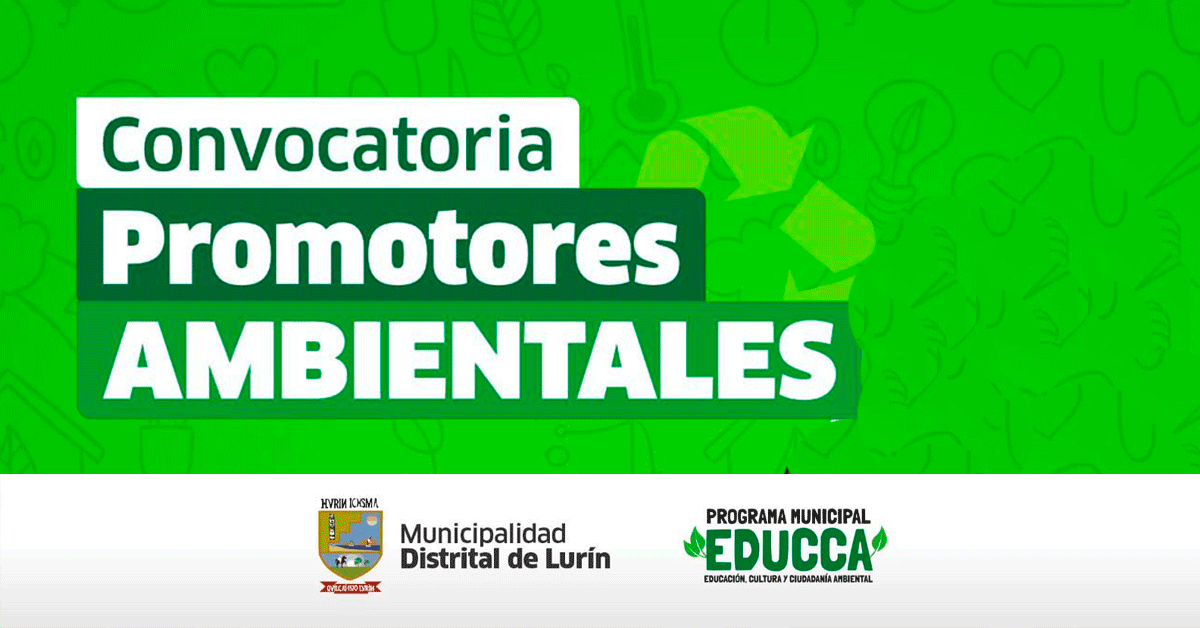 Programa de Voluntariado ambiental de la Municipalidad de Lurín