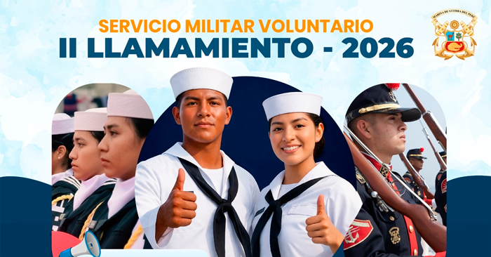   Servicio Militar - Voluntario en la Marina de Guerra del Perú