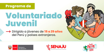  Programa de Voluntariado Juvenil 2025 - SENAJU  