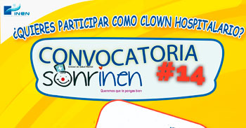 Programa de voluntariado Sonrinen - Convocatoria #15 INEN