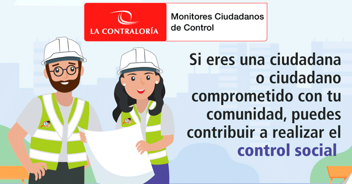 Monitores Ciudadanos de Control - Convocatoria 2024-I de La Contraloría