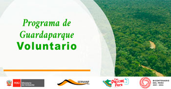 Programa Guardaparques Voluntarios del Parque Nacional Cordillera Azul 2023