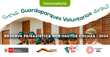 Programa Guardaparques Voluntarios de la Reserva Paisajística Nor Yauyos Cochas 
