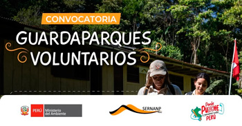 Programa Guardaparques Voluntarios para el Santuario Histórico de Machupicchu