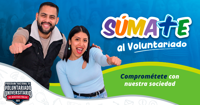 Programa Nacional 2023 de Voluntariado Universitario del Ministerio Público