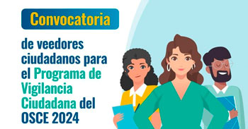  Programa de Vigilancia Ciudadana en las Contrataciones Públicas - Convocatoria