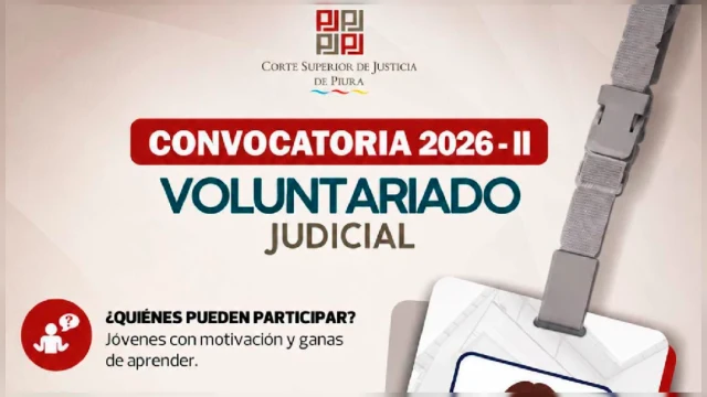 Programa de Voluntariado de la Corte Superior de Justicia de Piura