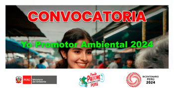  Programa de Voluntariado “Yo Promotor Ambiental” 2024 | Ministerio del Ambiente