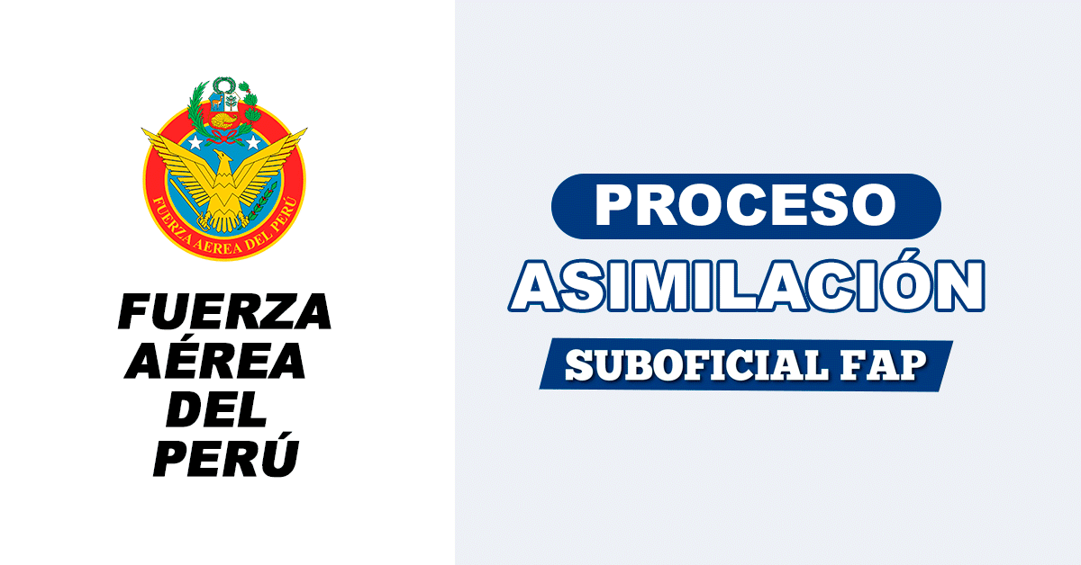  Admisión 2025 Fuerza Aérea del Perú - FAP