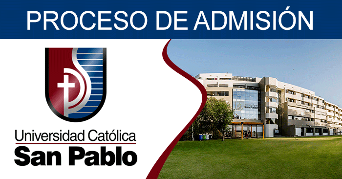  Admisión 2024 UCSP - Universidad Católica San Pablo