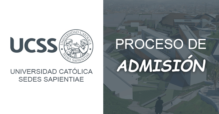  Admisión 2024 UCSS - Universidad Católica Sedes Sapientiae