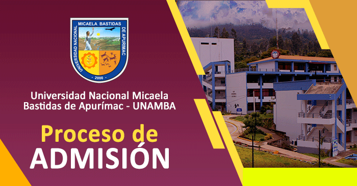  Admisión 2024 UNAMBA - Universidad Micaela Bastidas