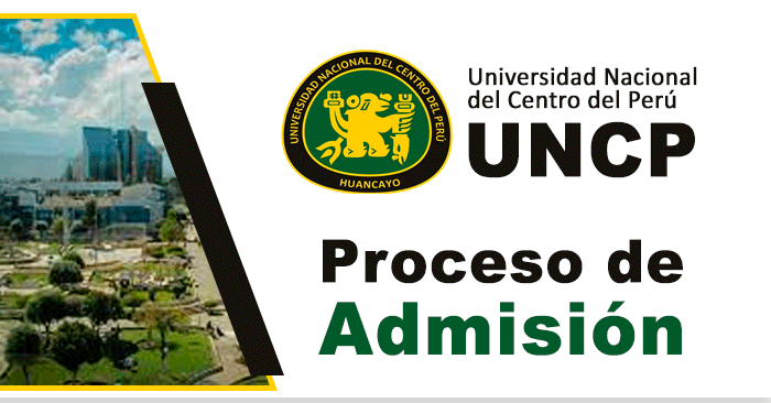 UNCP - Universidad del Centro Admisión 2022  