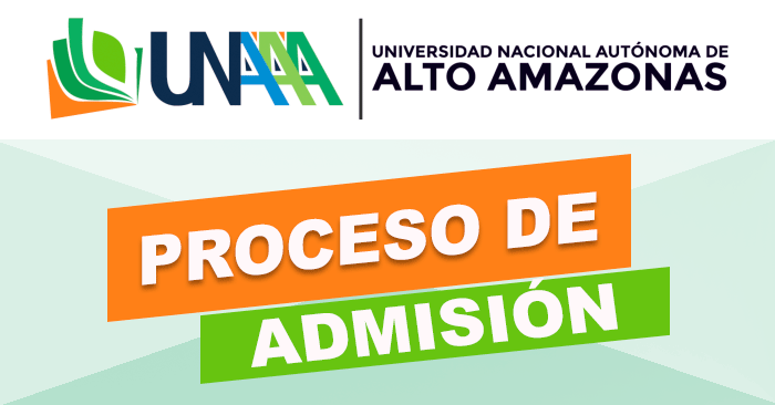 Admisión 2025-I UNAAA - Examen de ingreso a la Universidad de Alto Amazonas 