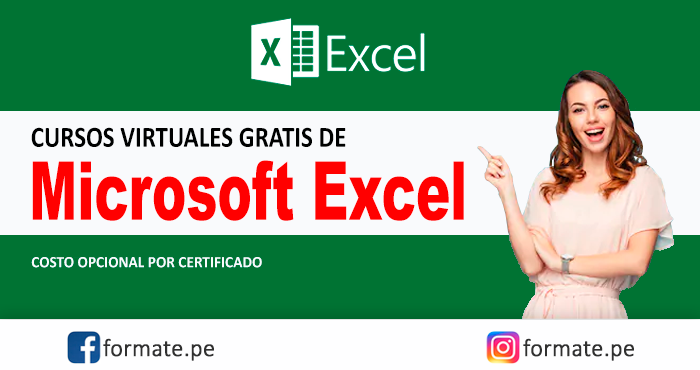 Cursos virtuales gratis de Microsoft Excel