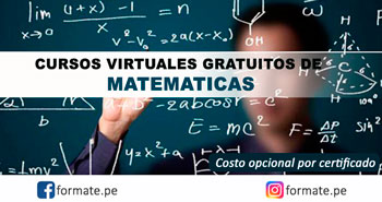 Cursos Virtuales Gratis de Matemáticas