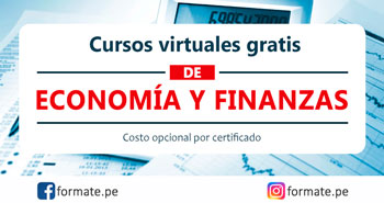 Cursos virtuales gratis de economía y finanzas