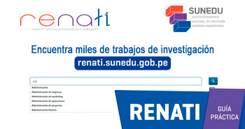 RENATI - Encuentra miles de trabajos de investigación