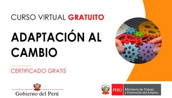  Curso online gratis certificado "Adaptación al cambio" del Ministerio de Trabajo