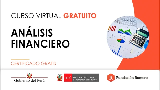  Curso online gratis certificado: "Análisis financiero"
