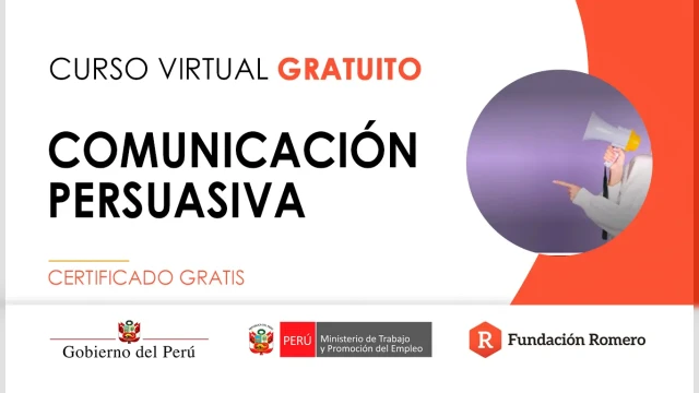 Curso online gratis certificado: "Comunicación persuasiva"