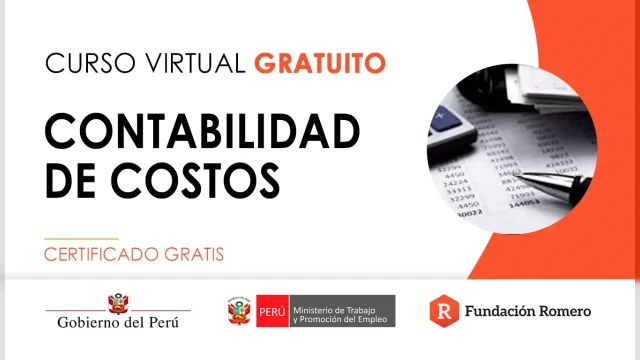 Curso online gratis certificado: "Contabilidad de costos"